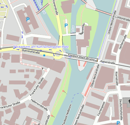 Allee-Unterführungen