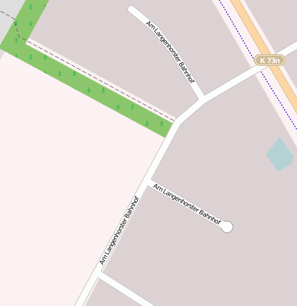 Am Langenhorster Bahnhof