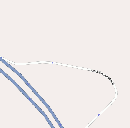 Autobahnraststätte Landsberg an der Warthe