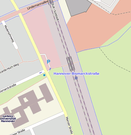 Bahnhof Hannover Bismarckstrasse