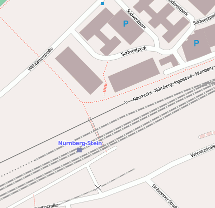 Bahnhof Nürnberg-Stein