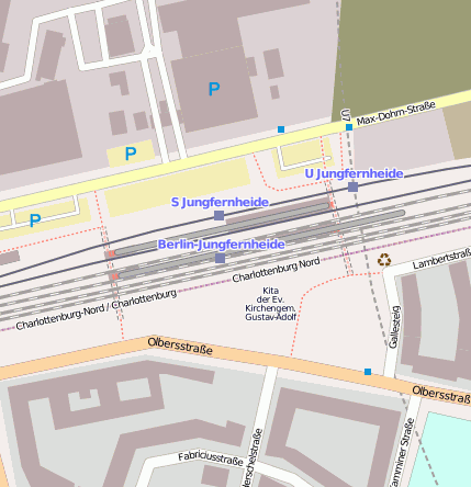 Berlin Jungfernheide             DB-Netz