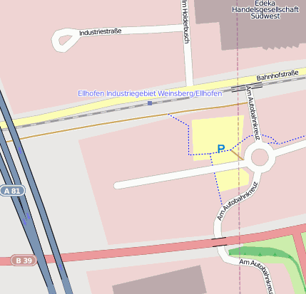 Ellhofen Gewerbegebiet