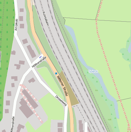 Haltepunkt Wengern West