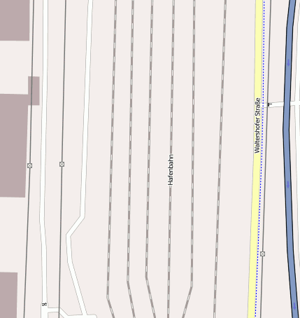 Hamburg-Waltershof Alte Süderelbe