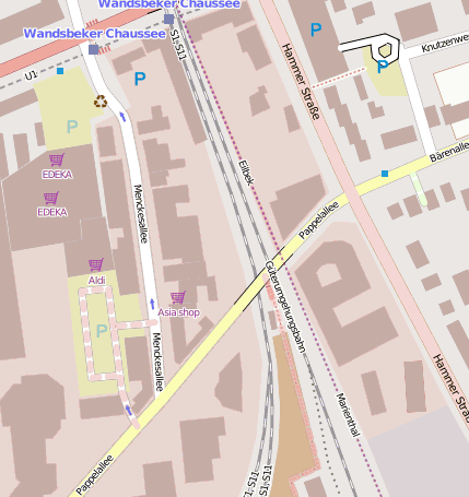 Hamburg Wandsbeker Chaussee