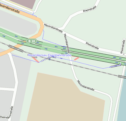 Maximiliansau Eisenbahnstraße