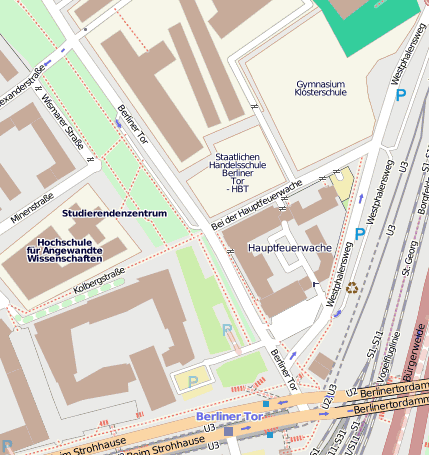 Bei der Hauptfeuerwache