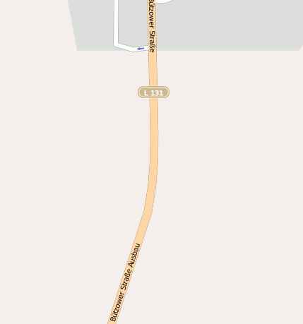 Bützower Straße - Ausbau