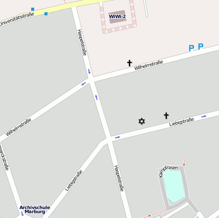 Gemeindezentrum mit Synagoge Liebigstraße Marburg