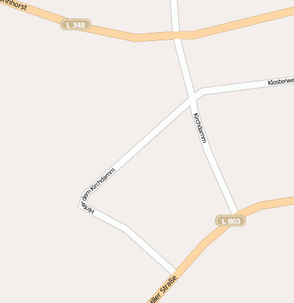 Hinter dem Kirchdamm