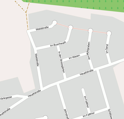 In den Straßgärten