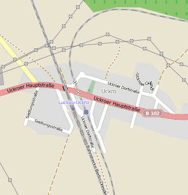 Luckau , Niederlausitz Uckro