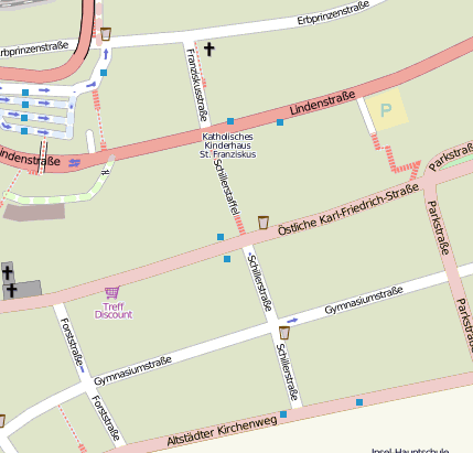 Östliche Karl-Friedrich-Str.