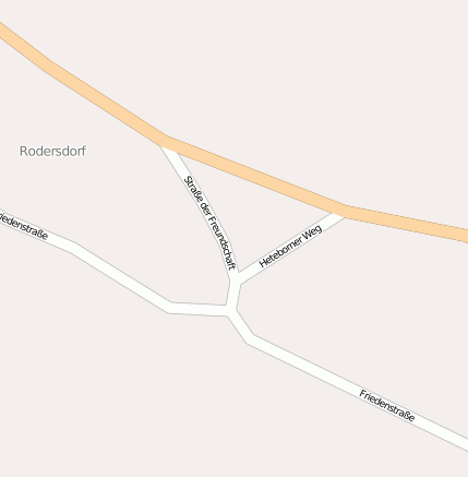 Straße der Freundschaft