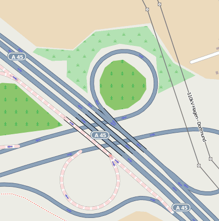 Kreuz Dortmund/Witten