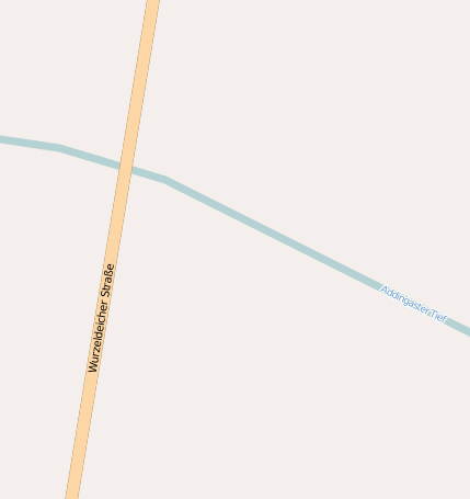 Addinggaster Tief, Südlicher Arm