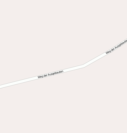 Weg der Ausgebauten