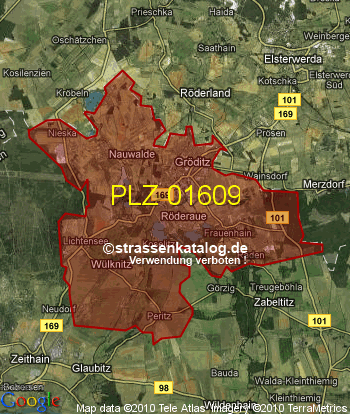 Postleitzahl 01609