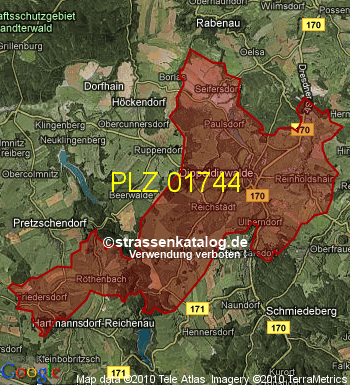 Postleitzahl 01744