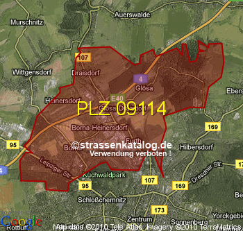 Postleitzahl 09114