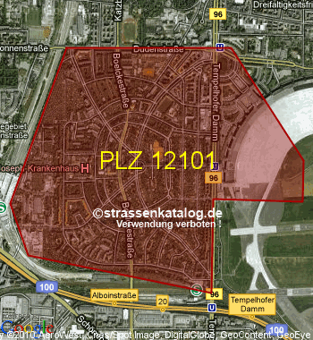 Postleitzahl 12101