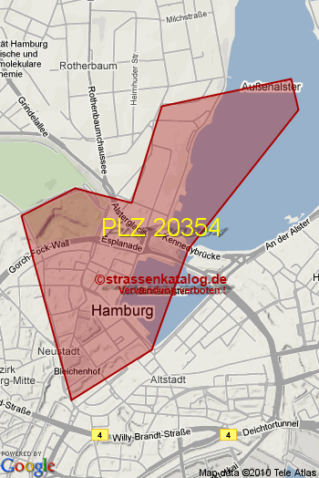 Postleitzahl 20354