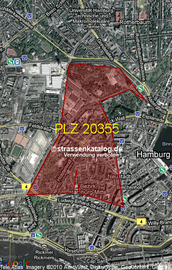 Postleitzahl 20355