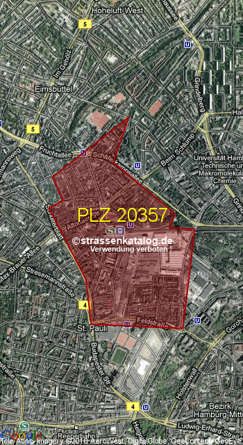 Postleitzahl 20357