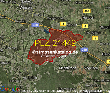 Postleitzahl 21449
