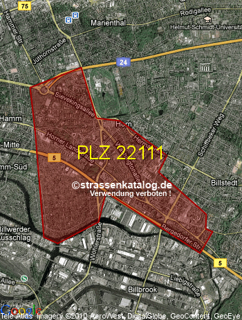 Postleitzahl 22111