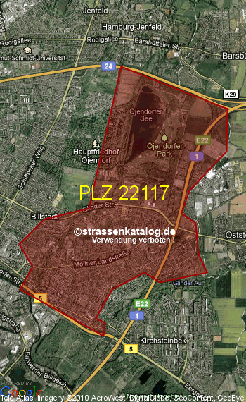Postleitzahl 22117
