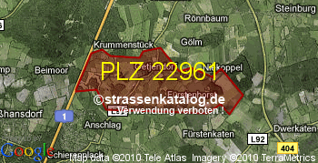 Postleitzahl 22961