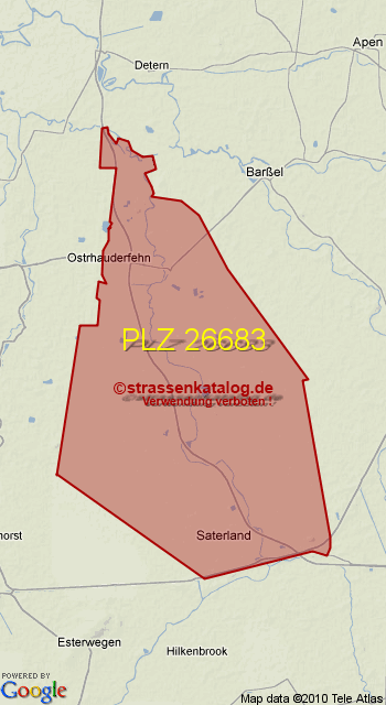 Postleitzahl 26683