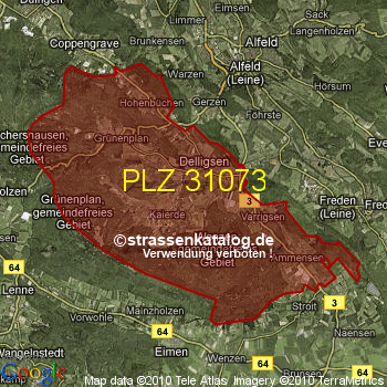 Postleitzahl 31073
