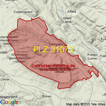 Postleitzahl 31073