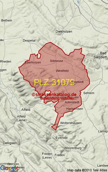 Postleitzahl 31079