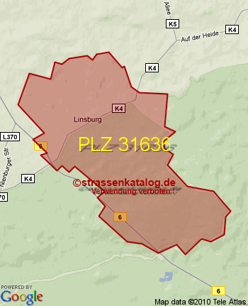 Postleitzahl 31636