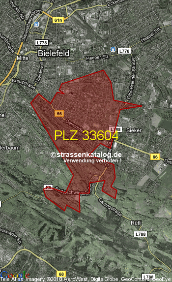 Postleitzahl 33604