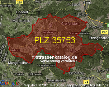 Postleitzahl 35753