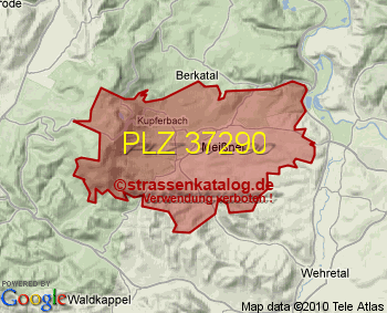 Postleitzahl 37290