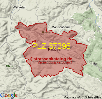 Postleitzahl 37296