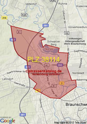 Postleitzahl 38114