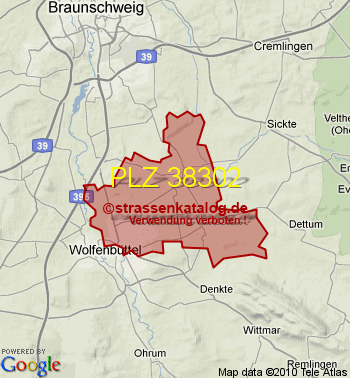 Postleitzahl 38302