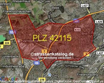 Postleitzahl 42115