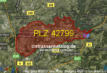 Postleitzahl 42799