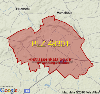Postleitzahl 48301