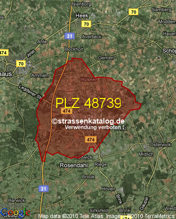 Postleitzahl 48739