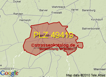 Postleitzahl 49419