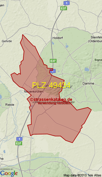 Postleitzahl 49434